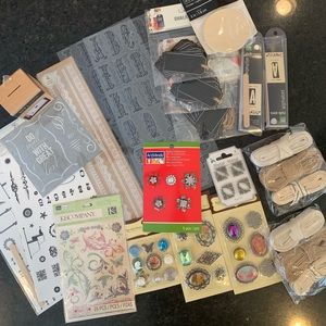 A Variety of Craft Embellishments NWT